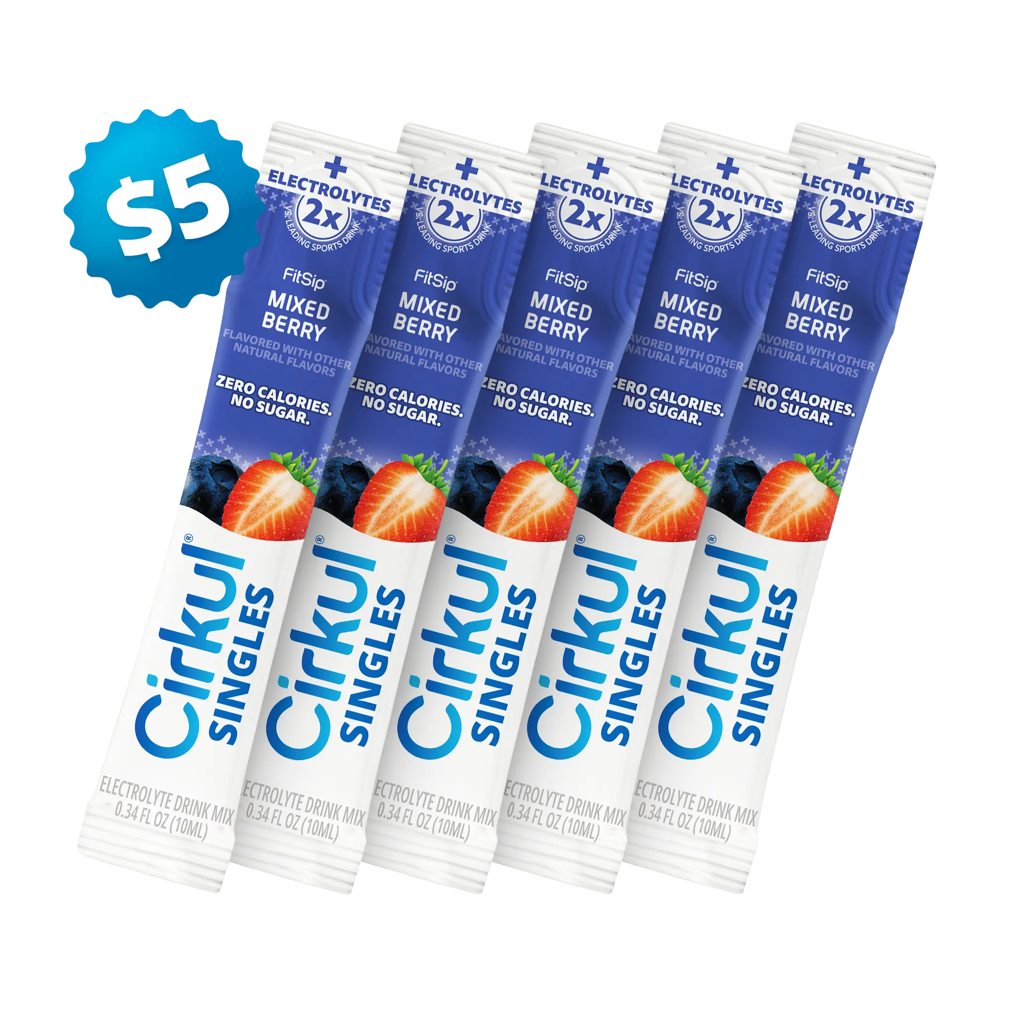 Cirkul 5 For $5 - FitSip® Mixed Berry