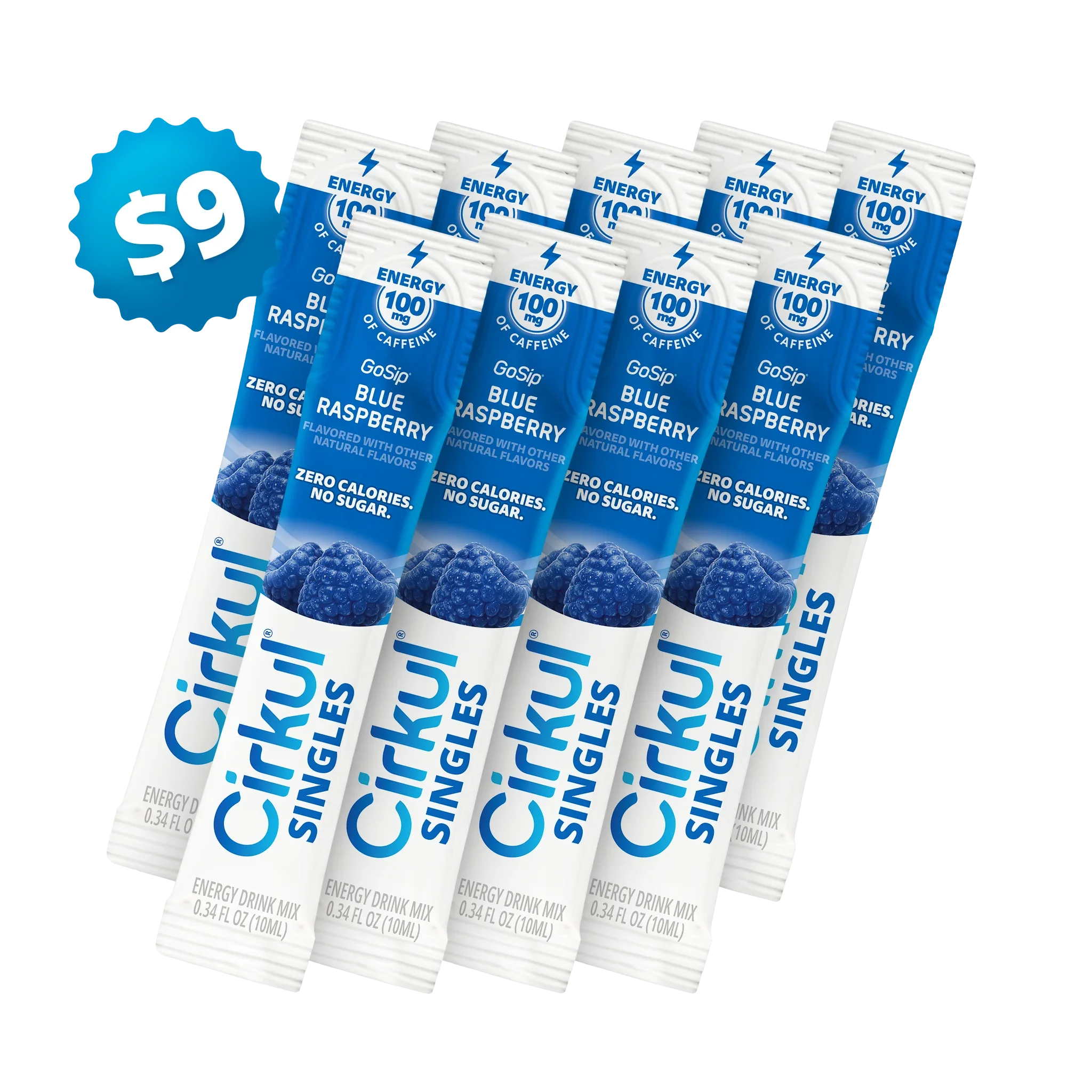 Cirkul 9 For $9 - GoSip® Blue Raspberry