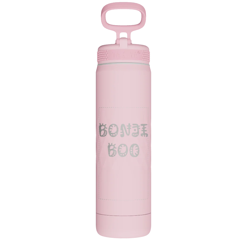 Takeya Sport Water Bottle - 22oz Peony Straw - Model 51329-TAKEYA-SPORT-WATER-BOTTLE-CUSTOMIZED-376-22OZ-PEONY-STRAW