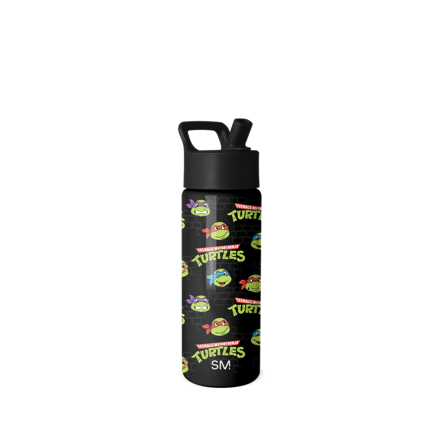 Simple Modern Summit Kids Water Bottle with Straw Lid - 18oz Teenage Mutant Ninja Turtles Turtles Unite