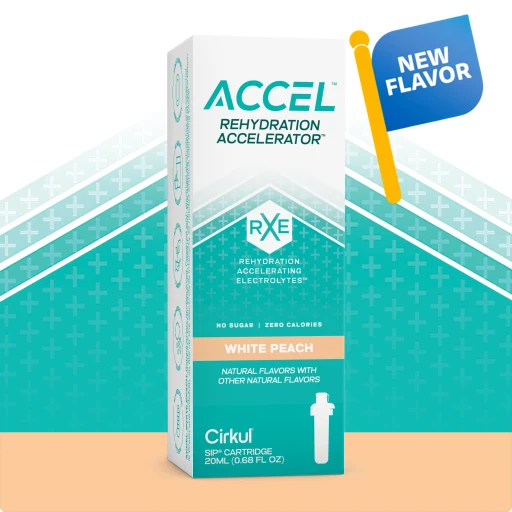Cirkul Add-on: Accel White Peach