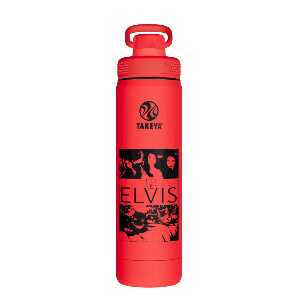Takeya Sport Water Bottle - 22oz Crimson Spout - Model 51317-TAKEYA-SPORT-WATER-BOTTLE-CUSTOMIZED-277-22OZ-CRIMSON-SPOUT