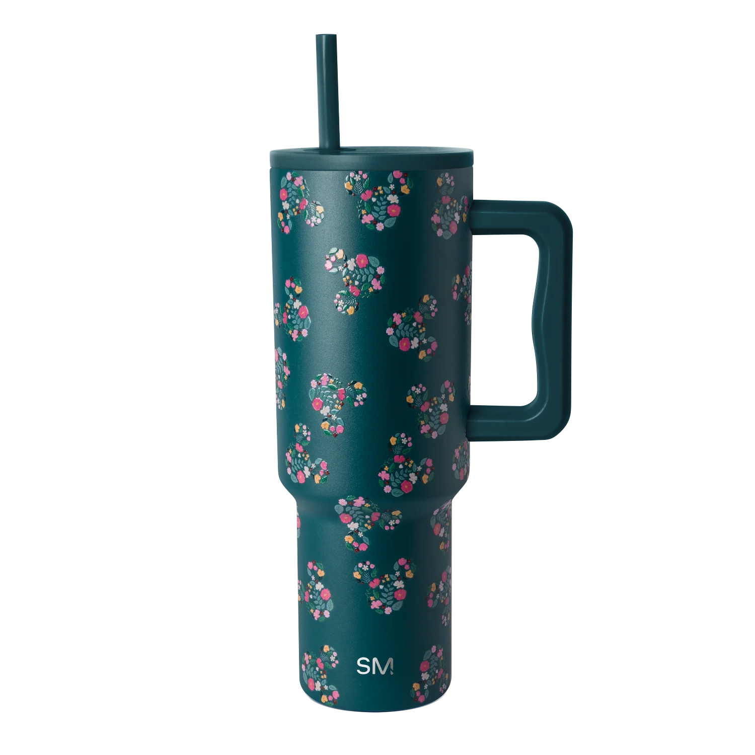 Simple Modern Trek Tumbler - 40oz Mickey Mouse Floral Riptide