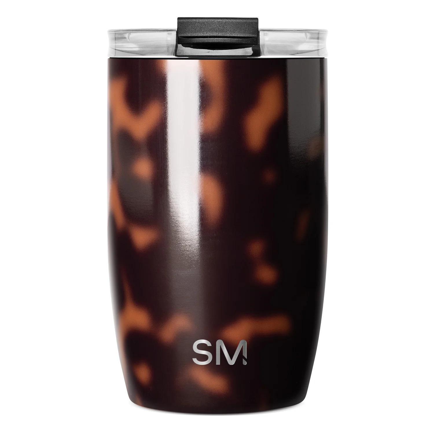 Simple Modern Voyager Tumbler with Clear Flip Lid & Straw - 12oz Tortoise