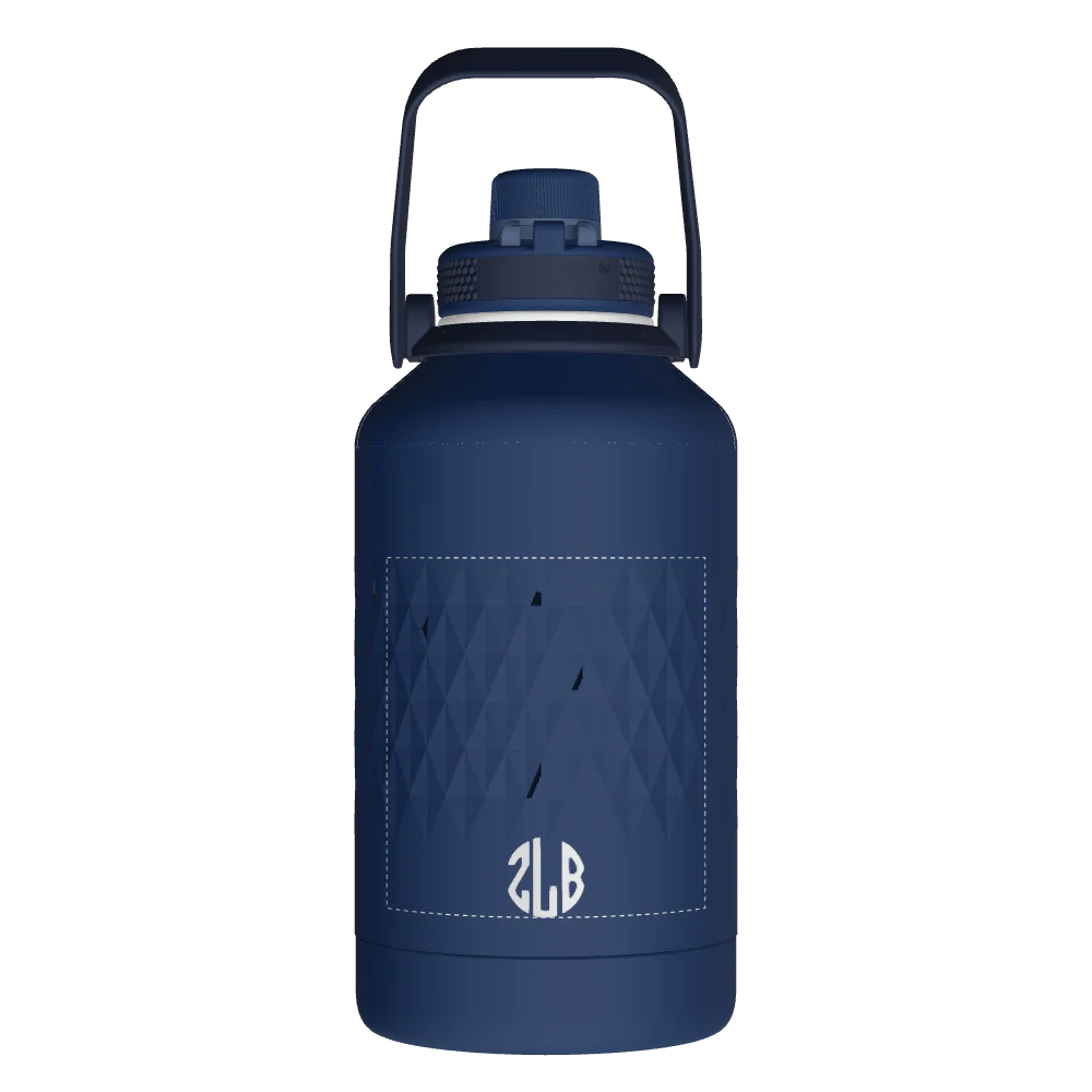 Takeya Sport Water Bottle - 64oz Indigo Spout - Model 51364-TAKEYA-SPORT-WATER-BOTTLE-CUSTOMIZED-193-64OZ-INDIGO-SPOUT