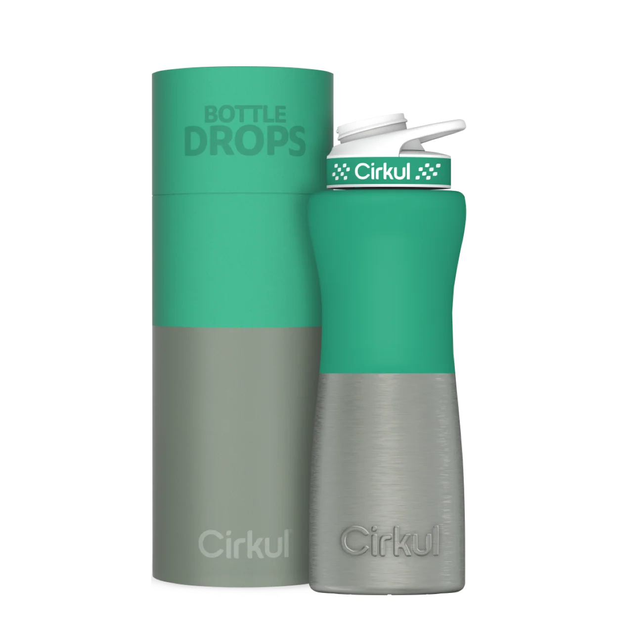 Cirkul Limited Edition: 22oz. Clover Stainless Dip Bottle & Lid