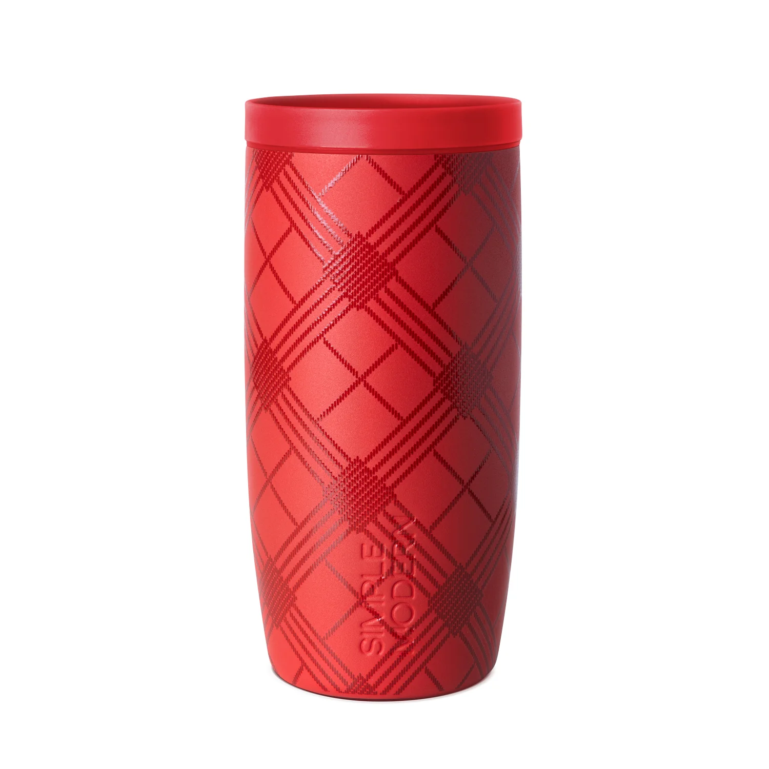 Simple Modern Voyager Tumbler - Signature - 16oz Holiday Flannel