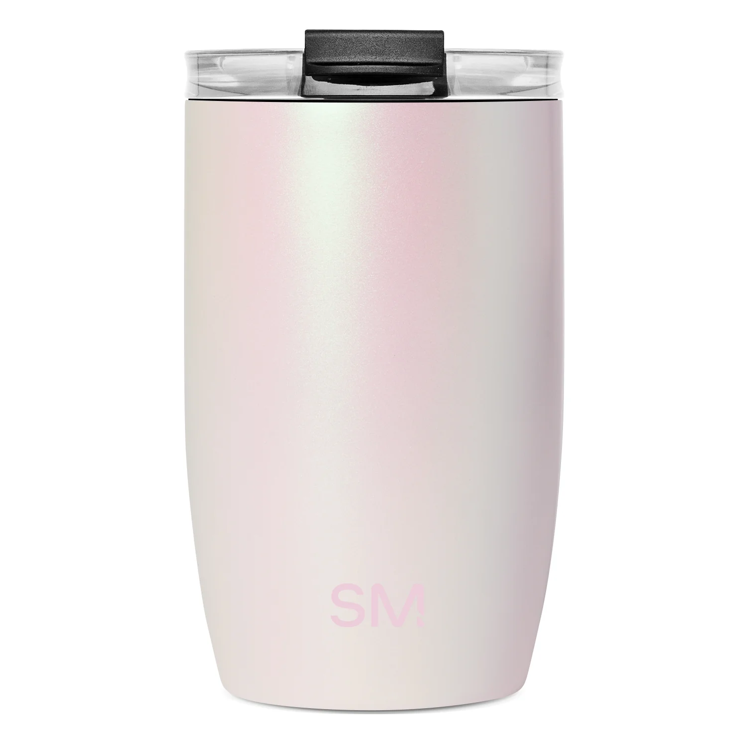 Simple Modern Voyager Tumbler with Clear Flip Lid & Straw - 12oz Coconut Pearl