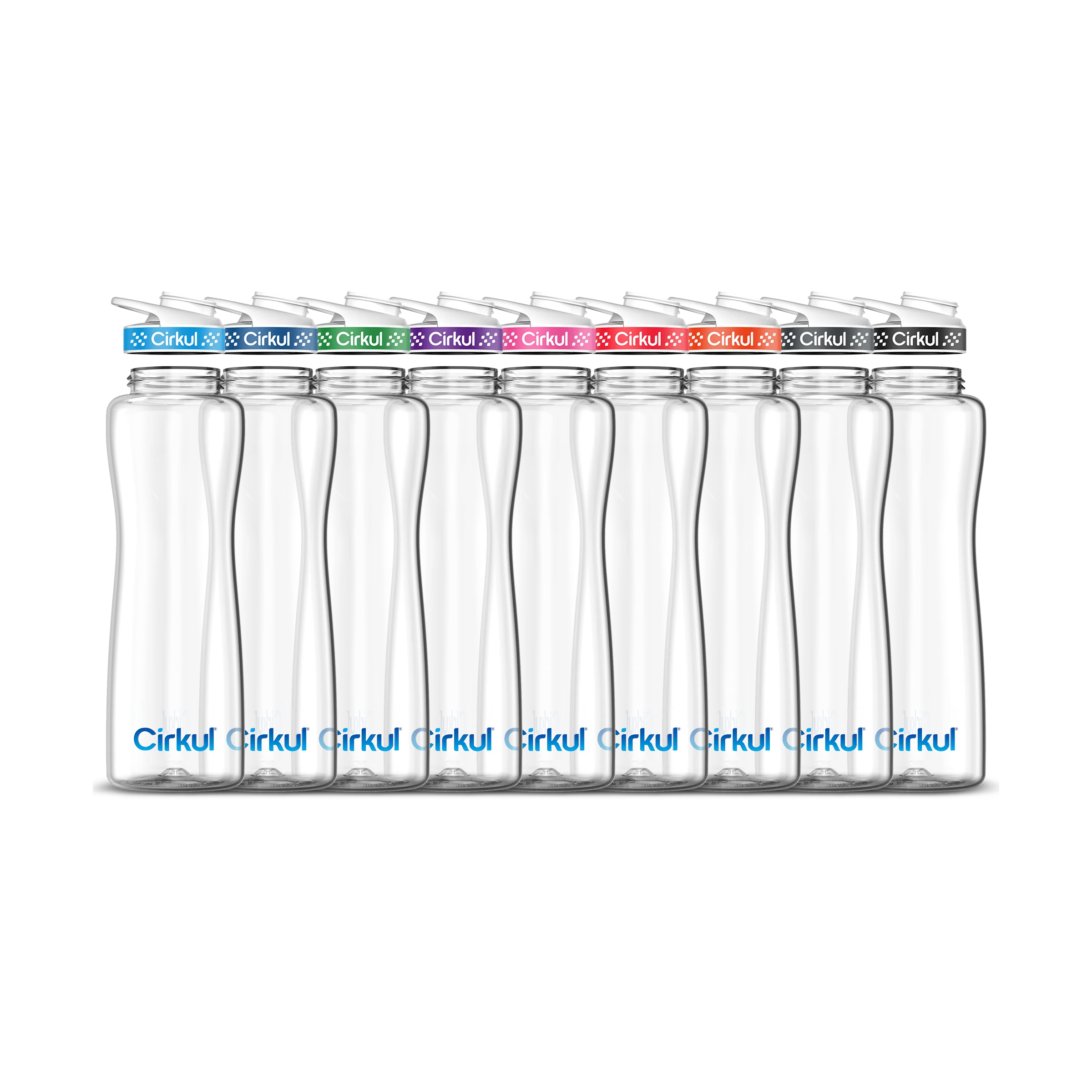 Cirkul 42oz. Plastic Bottle & Comfort Grip Lid - Model CIRKUL-42OZ-PLASTIC-BOTTLE-COMFORT-GRIP-LID-1-BLUE-41997902053466