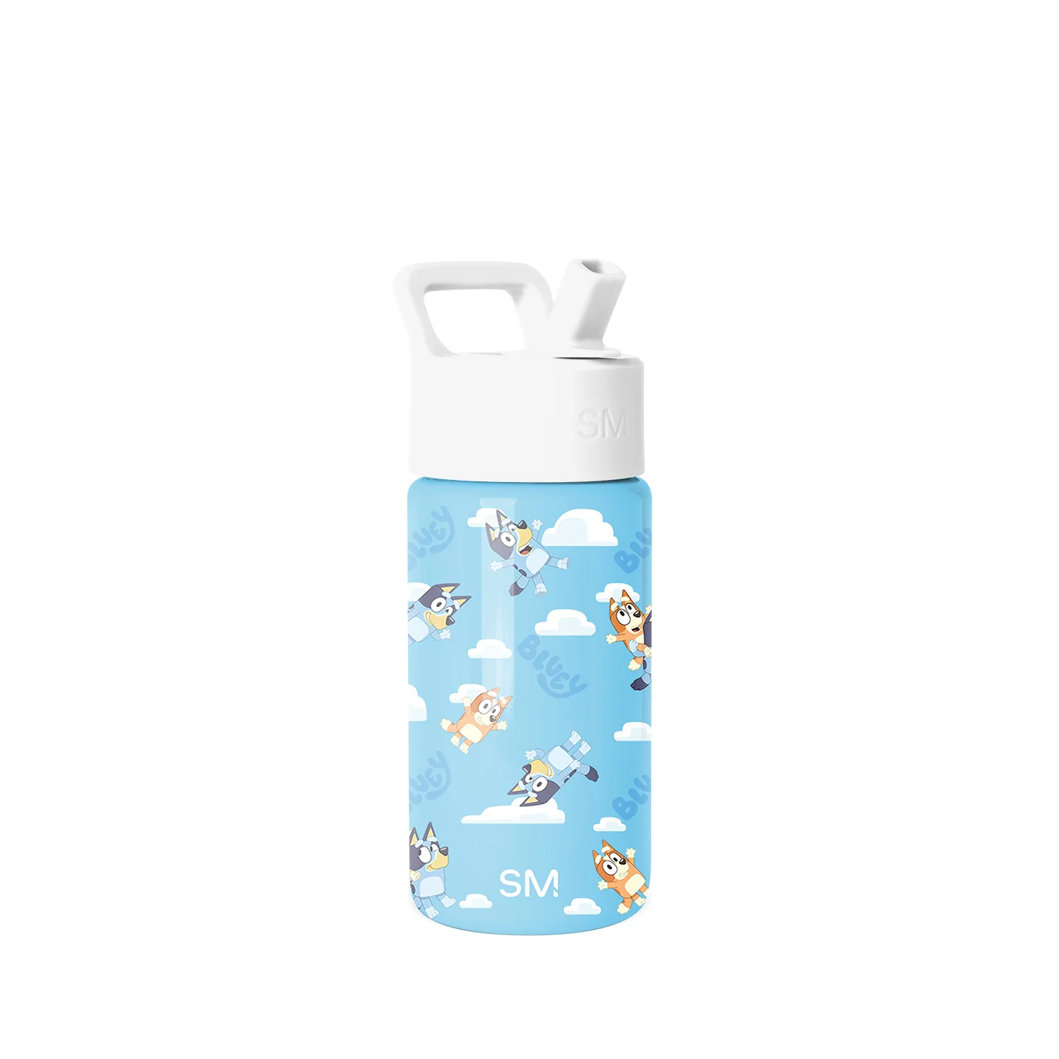 Simple Modern Summit Kids Water Bottle with Straw Lid - 14oz Bluey Sky