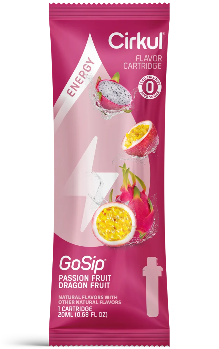 Cirkul GoSip Passion Fruit Dragon Fruit - Model LIM1PKGOPASDRG