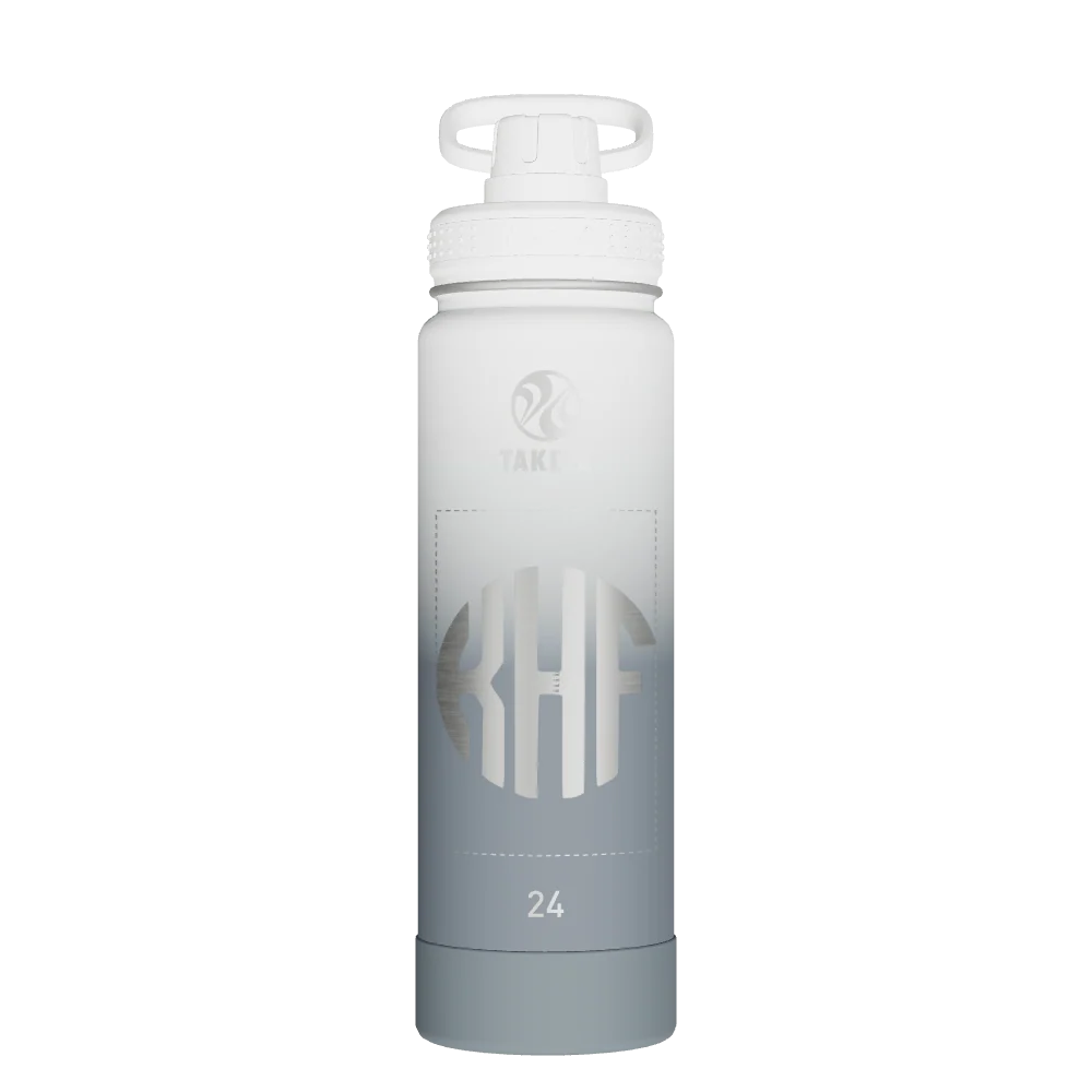 Takeya Actives Water Bottle With Spout Lid - 24oz Morning Mist - Model 51397-TAKEYA-ACTIVES-WATER-BOTTLE-WITH-SPOUT-LID-CUSTOMIZED-451-24OZ-MORNING-MIST