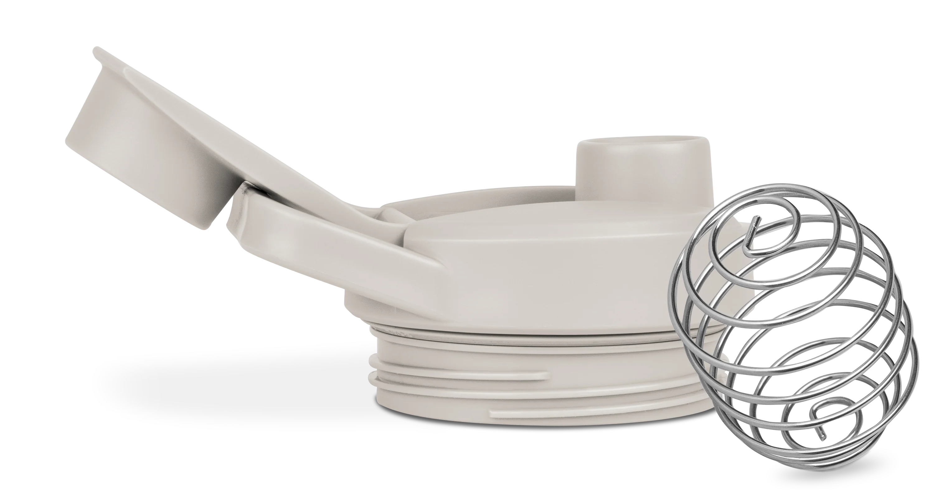Simple Modern Protein Shaker Lid With Ball - Almond Birch
