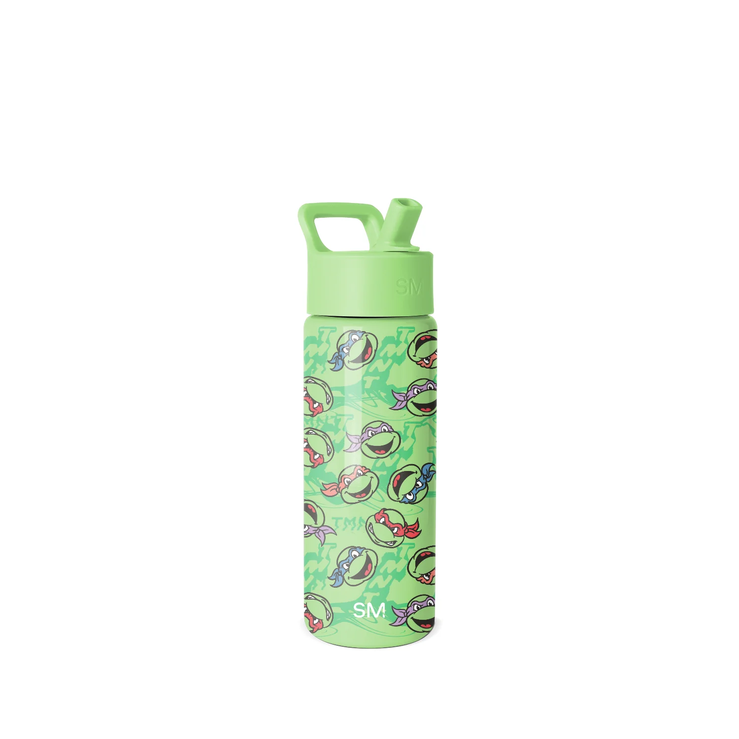 Simple Modern Summit Kids Water Bottle with Straw Lid - 18oz TMNT Mutant Ooze