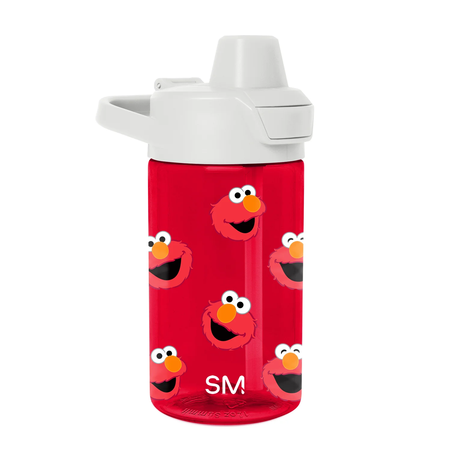 Simple Modern Summit Kids Plastic Water Bottle with Simple Flip Straw Lid - 12oz Elmo Says!