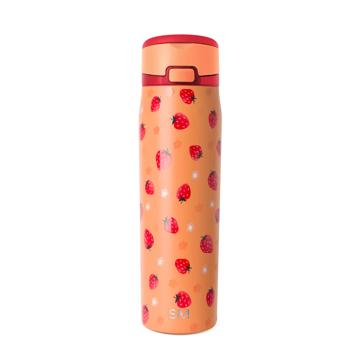 Simple Modern Mesa Loop with Covered Straw - 24oz Strawberry Fields