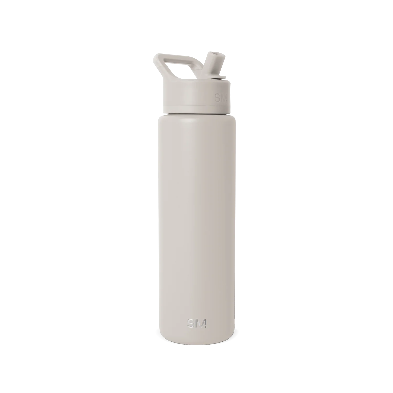 Simple Modern Summit Water Bottle with Straw Lid - 30oz Almond Birch