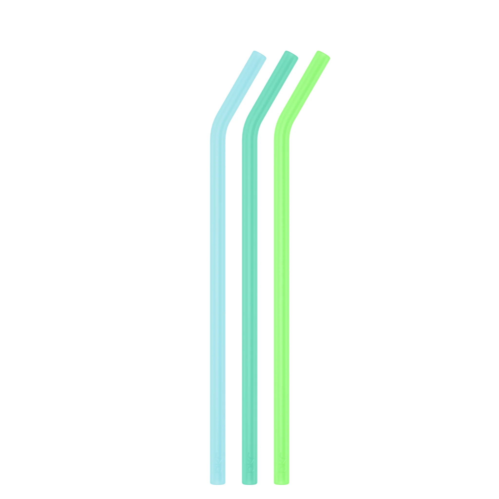 bkr NORTHERN LIGHTS DEMI BOTTLE STRAWS 650ML (22OZ) SET OF THREE